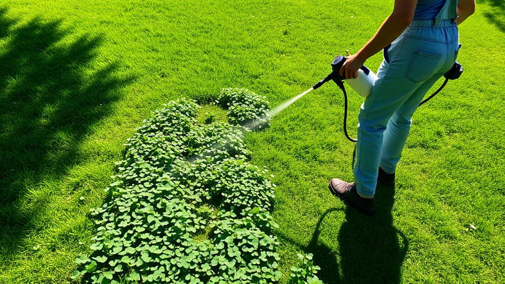 clover free lawn maintenance tips