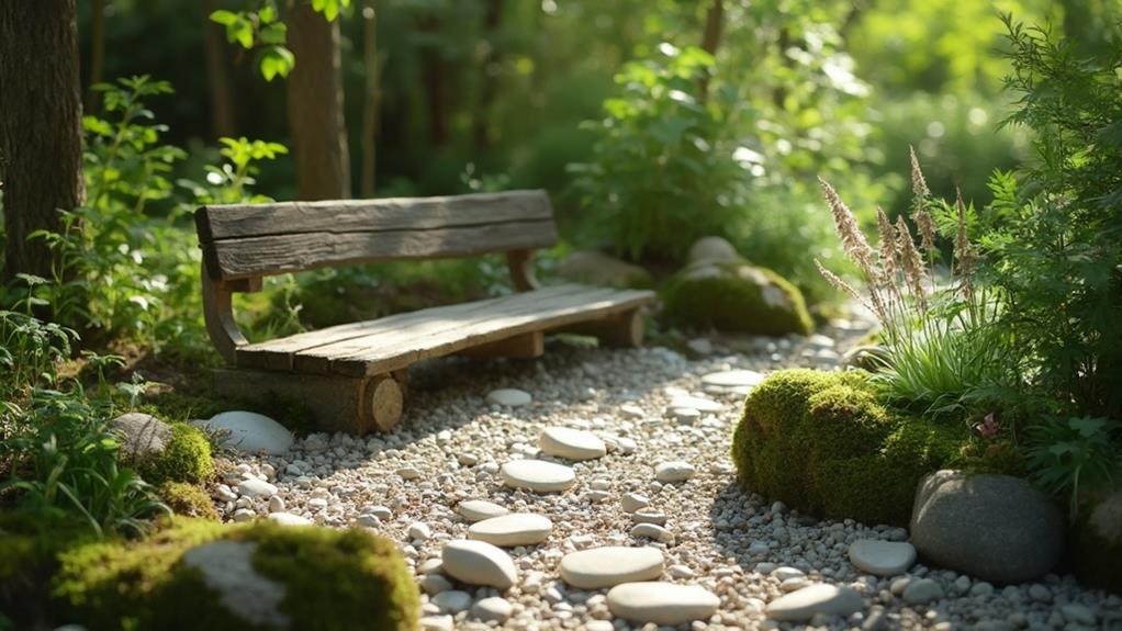 creative miniature stone gardens