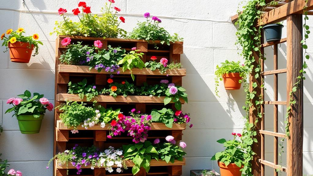 embrace vertical gardening techniques