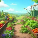 establishing a vegetable garden