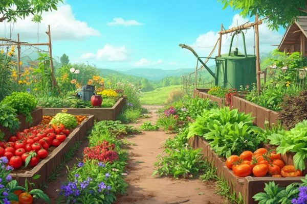 establishing a vegetable garden