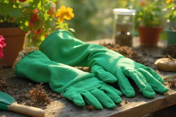 extended length gardening gloves