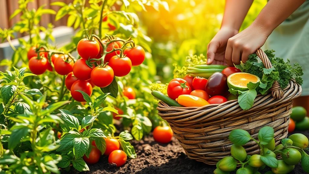 garden vegetable harvest techniques