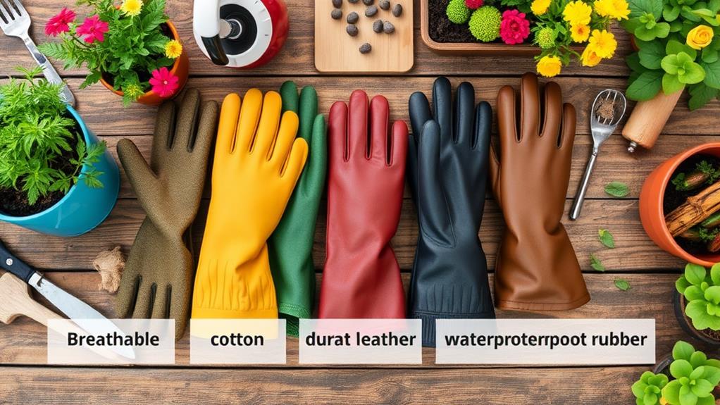 glove material composition overview