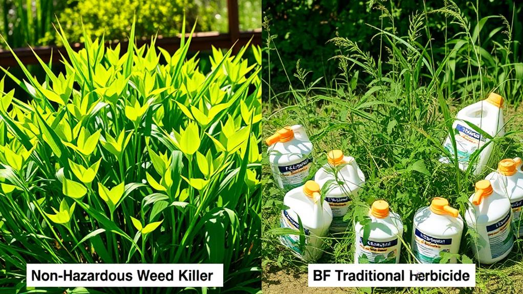 herbicide effectiveness comparison study