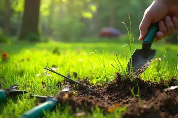 permanent lawn weed removal