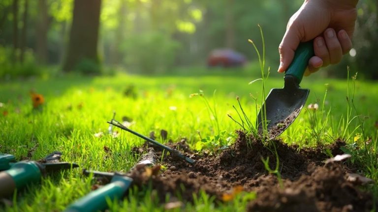 permanent lawn weed removal