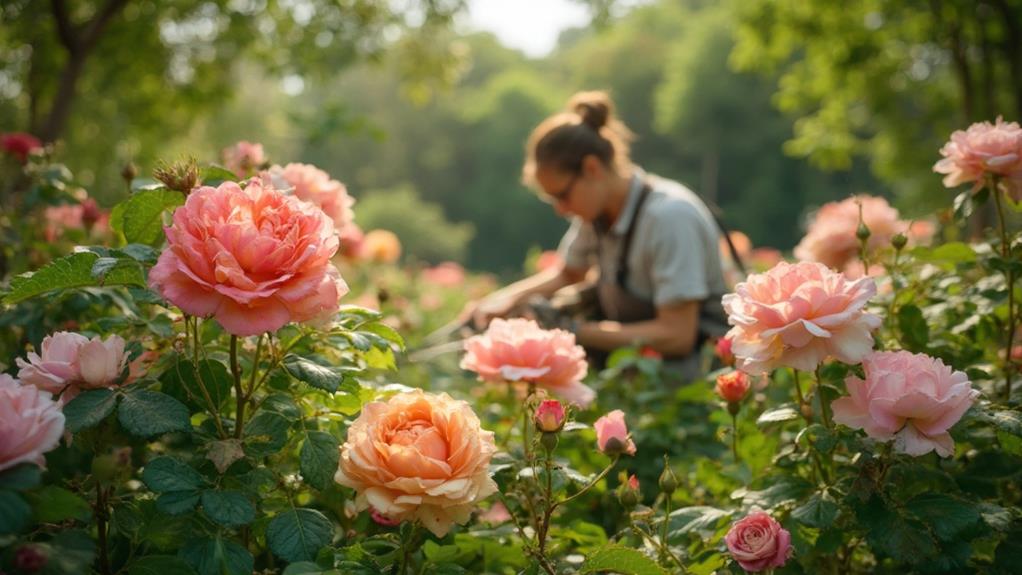 prune roses in spring