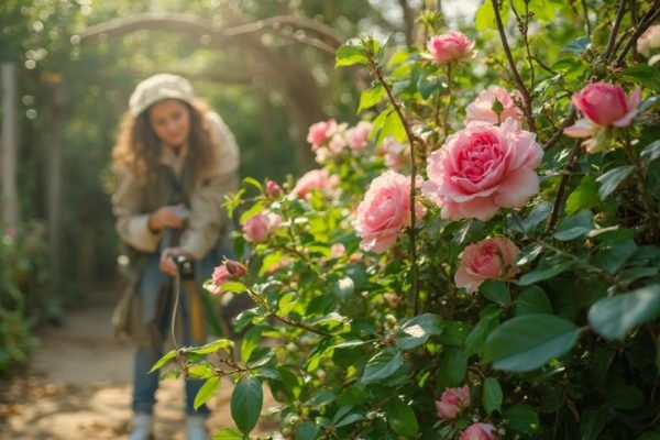 pruning tea rose bushes