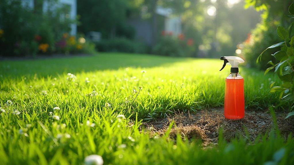 selective weed killer solution