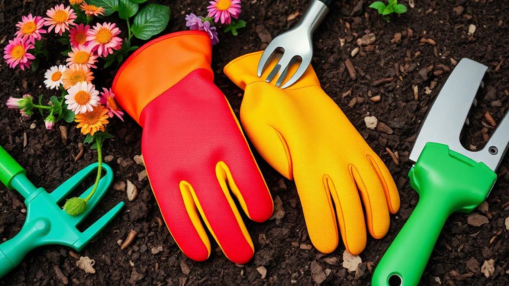 top synthetic gardening gloves