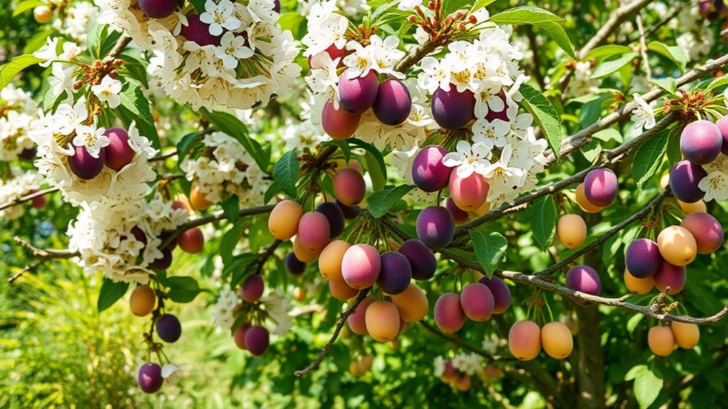 varieties of plum trees