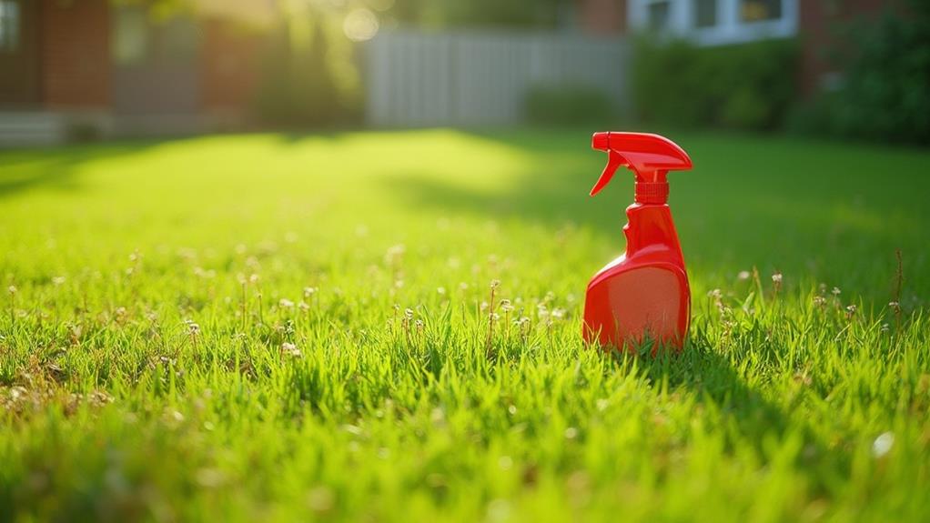 weed killer affects grass